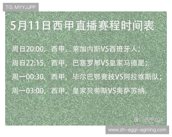 西班牙西甲联赛时间表：掌握每个重要比赛日程